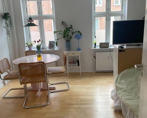 Stor 1 vær. lejlighed i vestbyen nær centrum