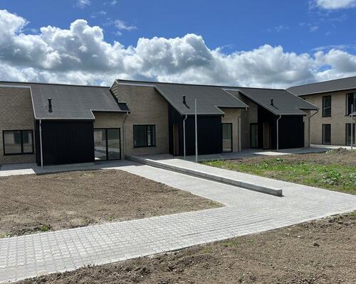 Rækkehus centralt i Sakskøbing by fra 2025