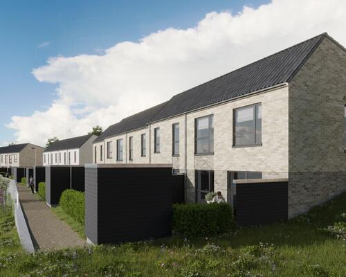 Stort 4-værelses rækkehus med egen terrasse.