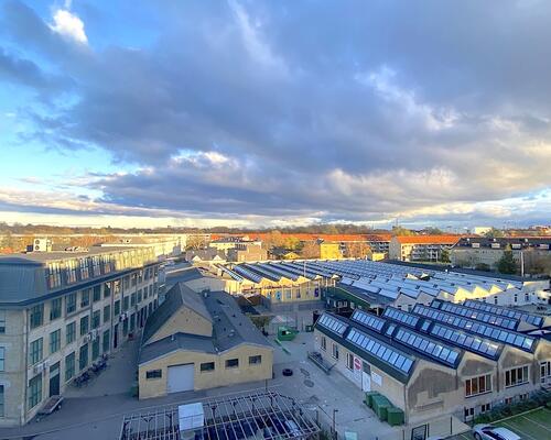 Nyere penthouse i populært område