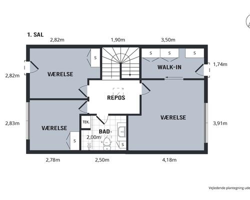 Rækkehus i Herning centrum