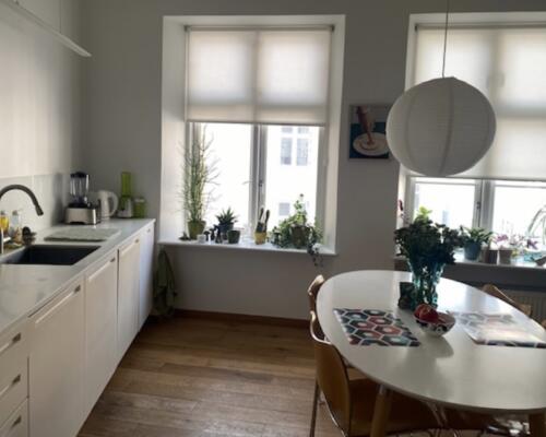 Fantastisk lejlighed i flotteste materialer.