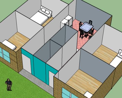 1 værelse på 12 m² - Billig Studiebolig i Odense tæt på SDU