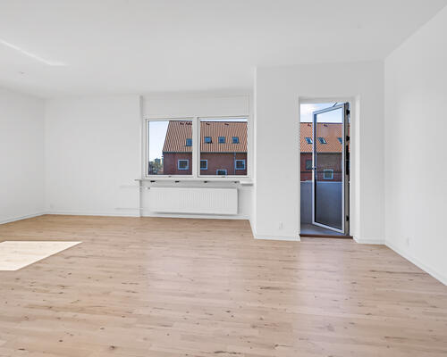 Delevenlig lejlighed med 2 altaner i Aarhus C