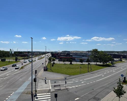 Lejlighed med altan og gode p-muligheder