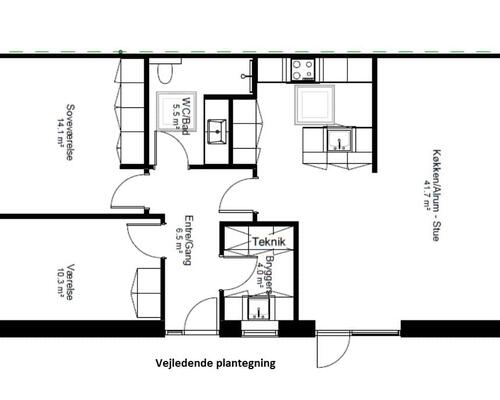 Moderne rækkehus i dejligt område