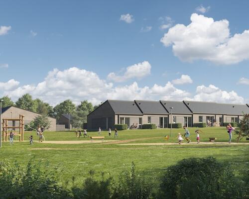 Hyggeligt 3-værelses rækkehus med gulvvarme og ventilationsanlæg. Obs. Alle billeder, visualiseringer og plantegninger er vejledende. Denne bolig er spejlvendt ift. plantegningen.