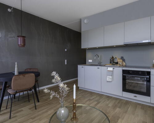 2 vær bolig i UN17 Lunden - et bofællesskab for dig over 40 år -Penthouse med mulighed for separat stue og spiseplads