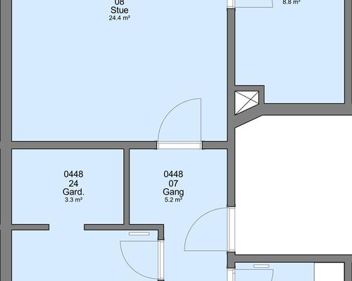 3 værelses lejlighed i Frederikshavn