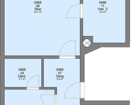 3 værelses lejlighed i Frederikshavn