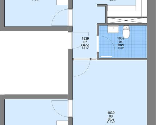 3 værelses lejlighed i Frederikshavn