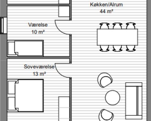 4-værelses rækkehus i Askov!