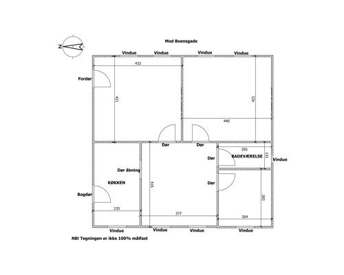 4-Værelses Lejlighed I Frederikshavn