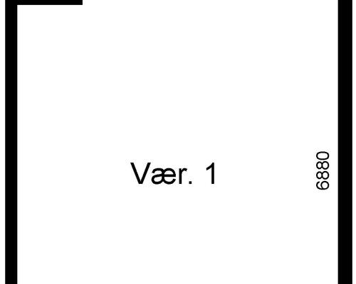 1 værelses lejlighed i Bjerringbro