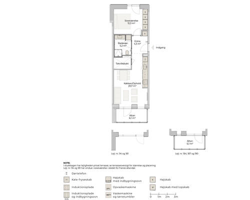 2 værelses lejlighed i Risskov