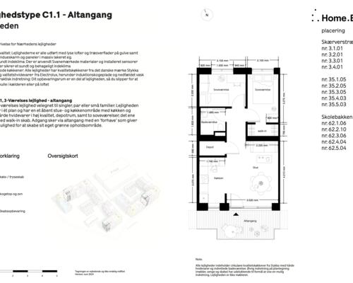 3 værelses lejlighed i Hedehusene