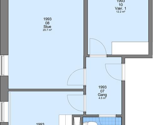 2 værelses lejlighed i Frederikshavn