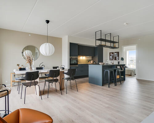 4 værelses udsigtslejlighed på 119 m²