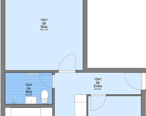 2 værelses lejlighed i Frederikshavn