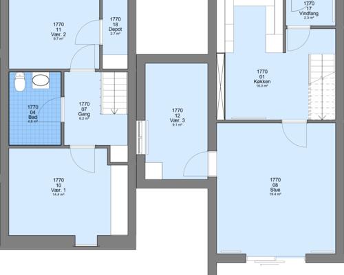 4 værelses hus i Frederikshavn