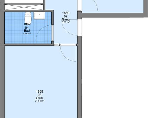 2 værelses lejlighed i Frederikshavn