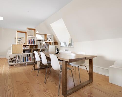 Amazing penthouse apartment with a terrace on 13 m2