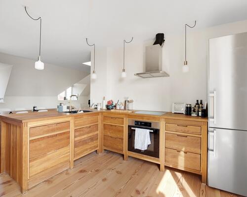 Amazing penthouse apartment with a terrace on 13 m2