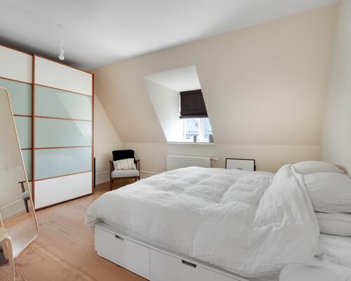 Amazing penthouse apartment with a terrace on 13 m2