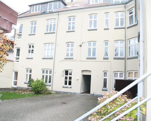 Tæt på havnen i Nyborg