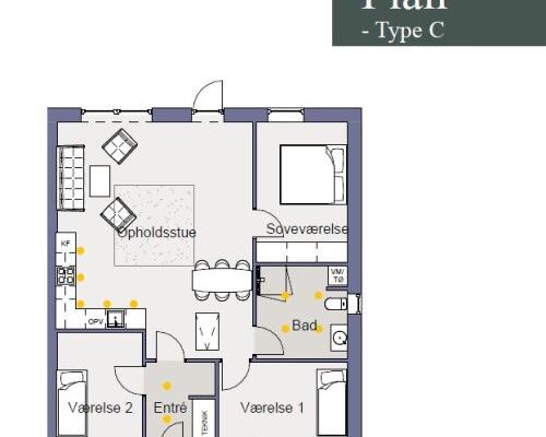 4 værelses hus i Silkeborg