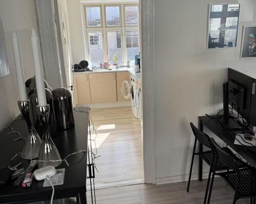 2 værelses Markedsgade med direkte udgang til gårdhave