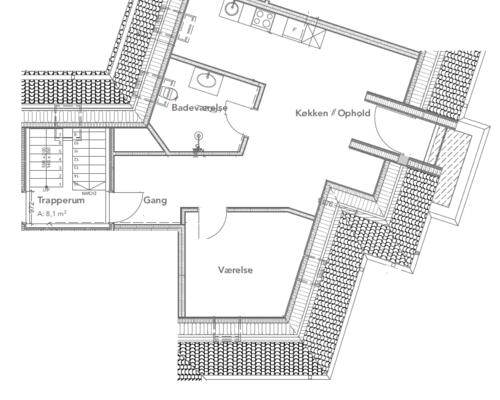 2 værelses lejlighed i Viborg