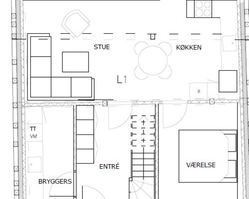 Tilbagetrukket - Unikt byhus til leje.