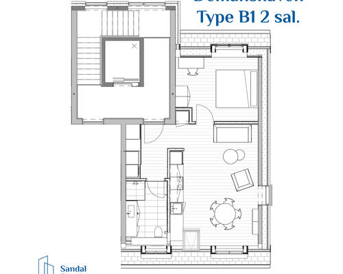 2 værelses lejlighed i Odense S