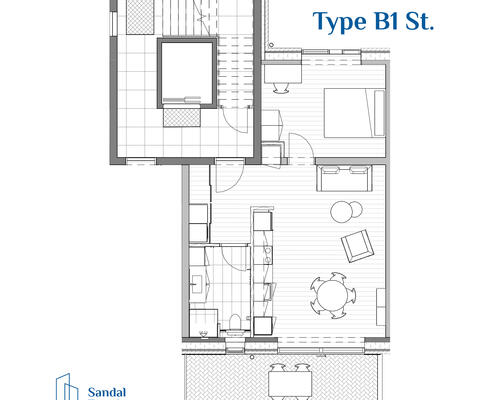 2 værelses lejlighed i Odense S