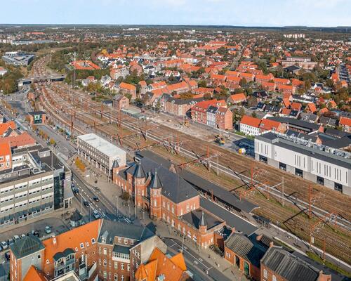 Skøn penthouse centralt beliggende i Esbjerg