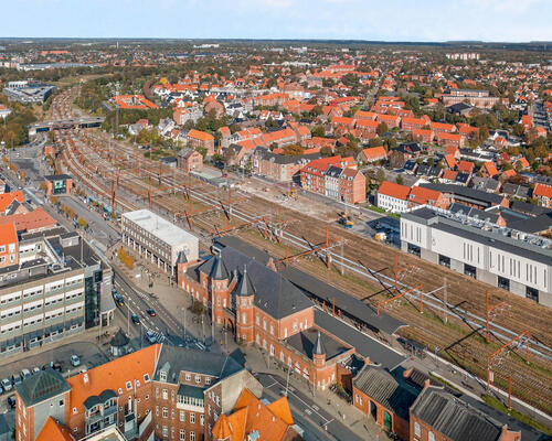 Skøn penthouse centralt beliggende i Esbjerg