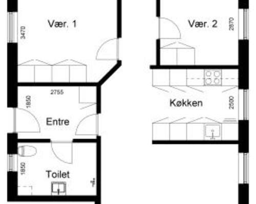 4 værelses lejlighed i Spøttrup