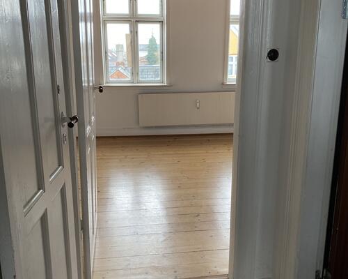 Velbeliggende flot lejlighed i Nyborg