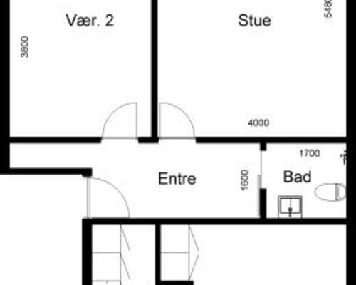 3 værelses lejlighed i Skive