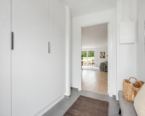 Rækkehus i nybyggerkvarter