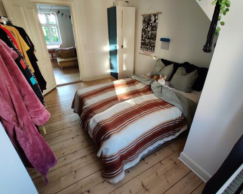 Mega hyggelig lejlighed med Walk IN.