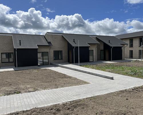 Rækkehus centralt i Sakskøbing by fra 2025