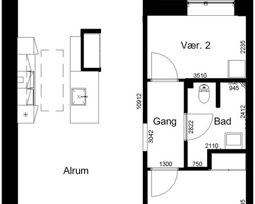 Rækkehus centralt i Sakskøbing by fra 2025