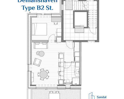 2 værelses lejlighed i Odense S
