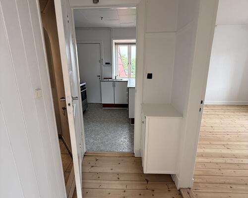 Dejlig lejlighed med have i roligt kvarter