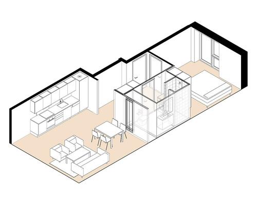2 værelses lejlighed i Odense V