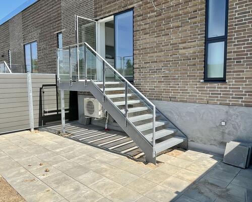 Skønt rækkehus med terrasse