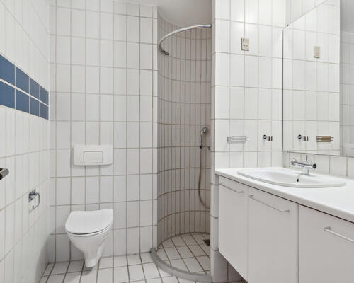 Stor 1-værelses lejlighed på 49 m²