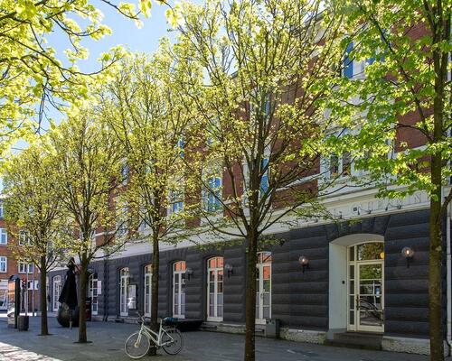 Hyggelig lejlighed i Herning midtby med skrå vægge